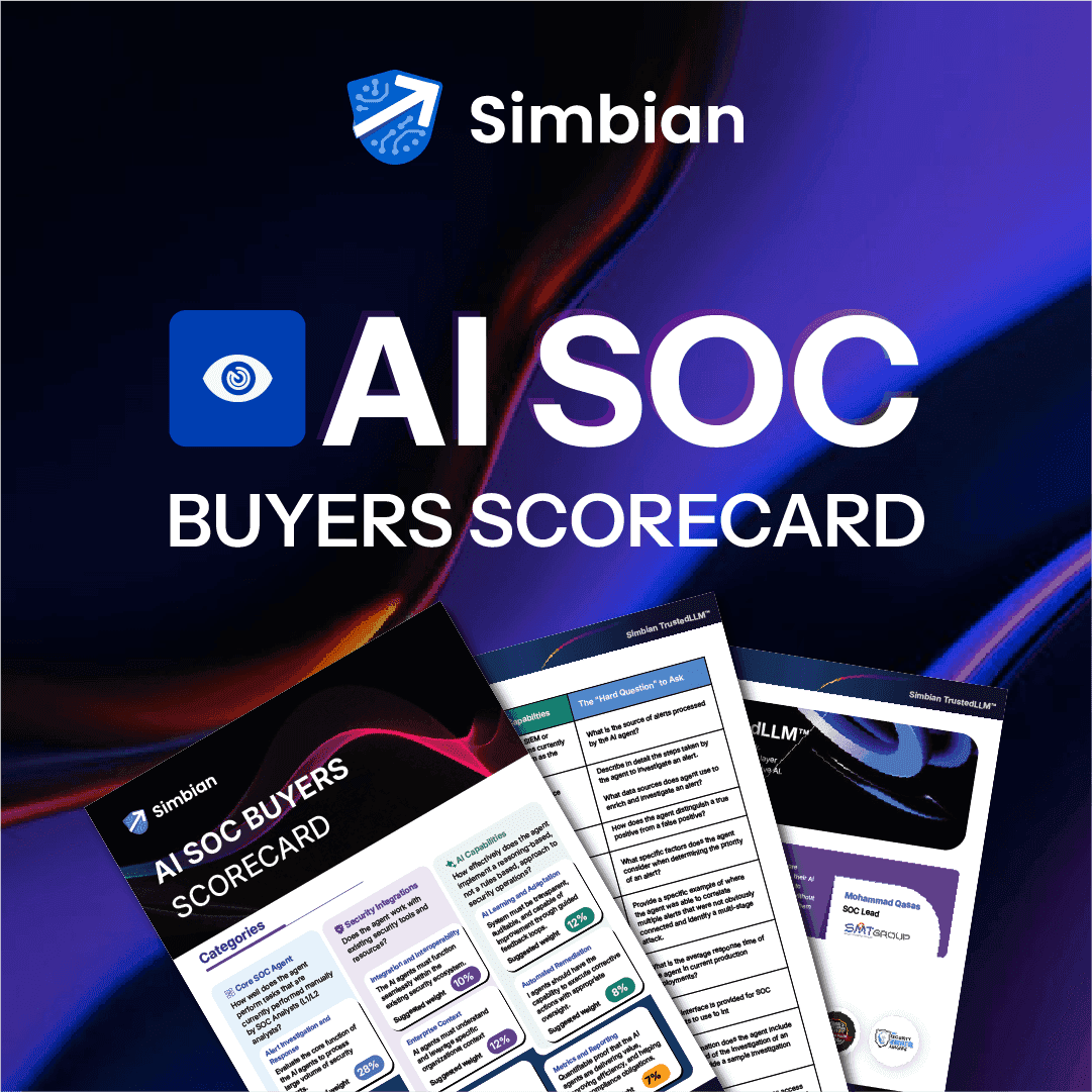 AI SOC Buyer's Scorecard