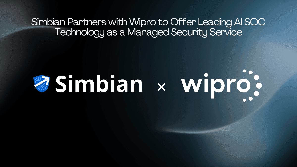 Simbian Partners with Wipro to Offer Leading AI SOC Technology as a Managed Security Service